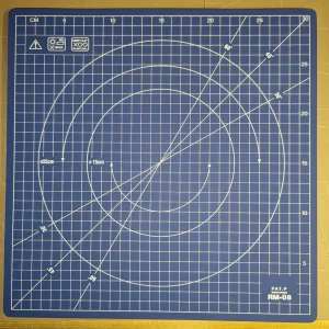 Expotools 712-50 / 71250 Rotating Self Healing Cutting Mat 300mm x 300mm