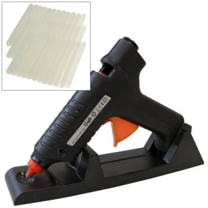 Glue Gun Cordless Electric Hot Melt + 22 Sticks Craft Hobby - 5 Year Warranty